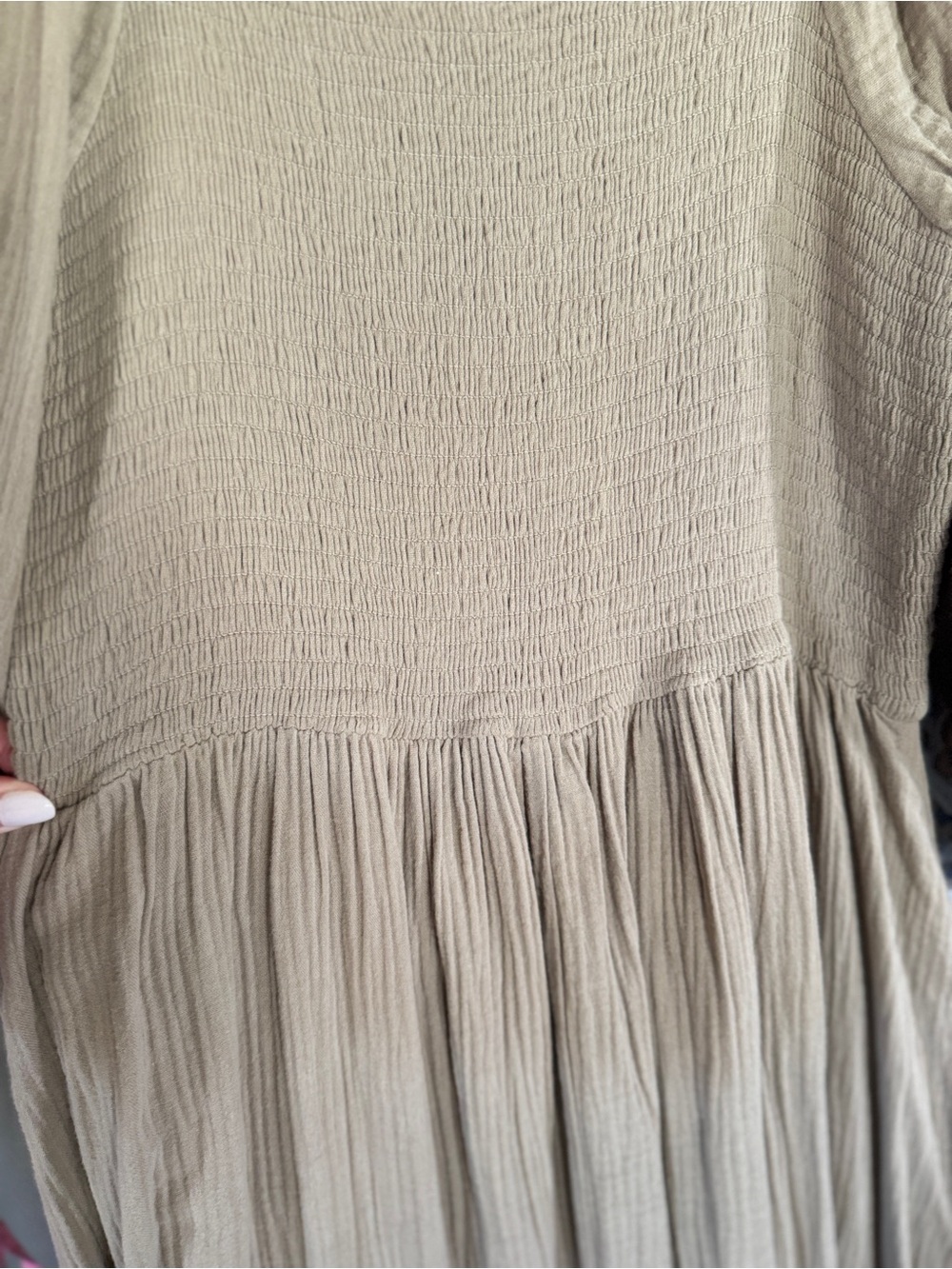 Neuflora "Hartselle Dress" in Taupe - Picture 12 of 15